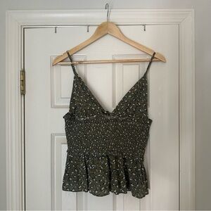 Baby Doll Peplum Tank